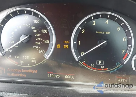 2011 BMW 535I Gran Turismo из США, поврежденный, VIN WBASN2C50BC201621